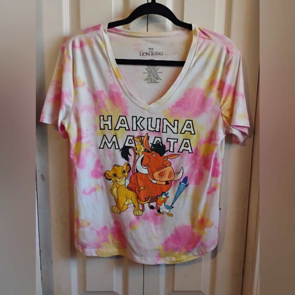 Lion King Hakuna Matata Tie-Dye T-Shirt